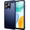 Techsuit - Carbon Silicone - Honor X5c Plus - Blue