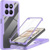 Techsuit - Colorverse 360 Series + Screen Protector - Honor 400 Smart 5G / 400 Smart 4G / X7d 4G - Purple