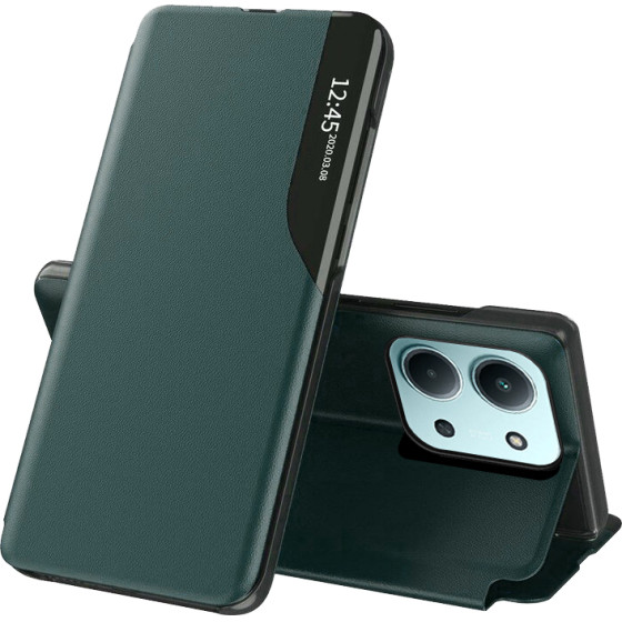 Techsuit - Efold Series - Xiaomi Redmi 15C 4G / Redmi 15C 5G / Poco C85 4G - Dark Green