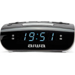 AIWA Alarm Clock With Radio AM/Fm Black - (CR-09J)