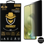 Idol 1991 Tempered Glass Motorola Moto G86/Moto G86 Power 6.67'' 9H 0.25mm Privacy Antispy Semi Curved Full Glue BLACK