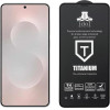 Idol 1991 Tempered Glass Samsung S26 Edge 5G 6.66'' 9H 0.20mm Titanium Semi Curved Full Glue BLACK