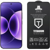 Idol 1991 Tempered Glass Xiaomi 17 Pro 5G 6.3'' 9H 0.25mm Titanium Semi Curved Full Glue BLACK
