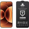 Idol 1991 Tempered Glass Xiaomi 17 Pro Max 5G 6.9'' 9H 0.25mm Titanium Semi Curved Full Glue BLACK