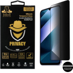 Idol 1991 Tempered Glass Xiaomi Poco C85 4G/Redmi 15C 4G 6.9'' 9H 0.25mm Privacy Antispy Semi Curved Full Glue BLACK