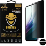Idol 1991 Tempered Glass Xiaomi Redmi 15 4G 6.9'' 9H 0.25mm Privacy Antispy Semi Curved Full Glue BLACK