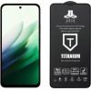 Idol 1991 Tempered Glass Xiaomi Redmi 15 4G 6.9'' 9H 0.25mm Titanium Semi Curved Full Glue BLACK