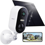 Arenti Wire-Free Outdoor Uhd 2.5K/4MP Pan Tilt Zoom 4G/Lte Battery Camera With Solar Panel - (GO3G+SP2)
