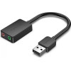 Vention 2-Port Usb External Sound Card 0.15M Black - (CDYB0)