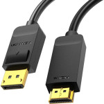 Vention 4K Displayport To Hdmi Cable 2M Black - (HAGBH)