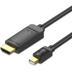 Vention 4K Mini Displayport To Hdmi Cable 3M Black - (HAHBI)