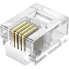Vention 6P4C RJ11 Telephone Modular Plug 100-Pack - (IDKR0-100)