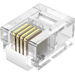 Vention 6P4C RJ11 Telephone Modular Plug 100-Pack - (IDKR0-100)