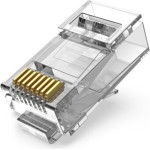 Vention Cat.6 Utp RJ45 Modular Plug Transparent 100-Pack - (IDDR0-100)