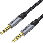Vention Cotton Braided 3.5mm Trs Male To Male Audio Cable 10M Green Copper Type - (BAYGL)