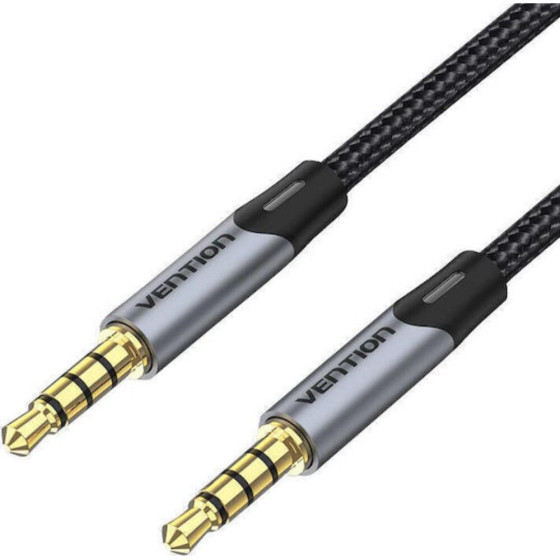 Vention Cotton Braided 3.5mm Trs Male To Male Audio Cable 10M Green Copper Type - (BAYGL)