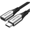 Vention Cotton Braided Type-C 3.1 Extension Cable 1M Gray - (TABHF)