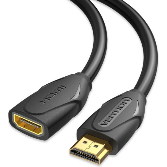 Vention Hdmi Extension Cable 1.5M Black - (VAA-B06-B150)