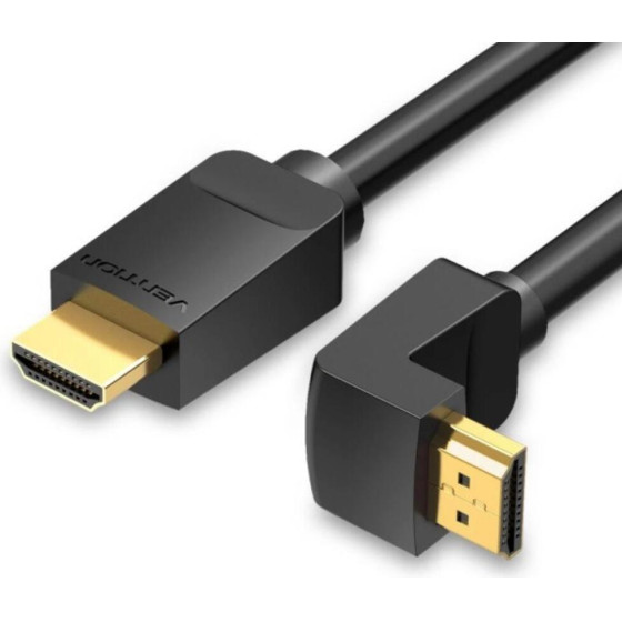 Vention Hdmi Right Angle Cable 270� 2M Black - (AAQBH)