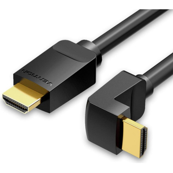 Vention Hdmi Right Angle Cable 90� 1M Black - (AARBF)