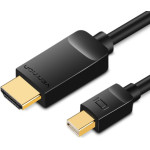 Vention Mini Displayport To Hdmi Cable 3M Black - (HABBI)