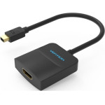 Vention Mini Displayport To Hdmi Converter 0.15M Black - (HBCBB)