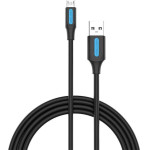 Vention Usb 2.0 A Male To Micro B Male 3A Cable 1.5M Black - (COLBG)