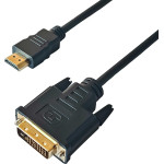 Yenkee ������� Hdmi �� Dvi 1.4 4K/30Hz Gold Plated ����� 2m - (Ych 515)