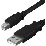 Yenkee ������� �������� USB-A �� USB-B 2.0 480MBps 1.5m - (Ycu 015)