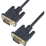 Yenkee ������� Vga �� Vga 1080p/60Hz Gold Plated Black 1.5m - (Yvc 05)