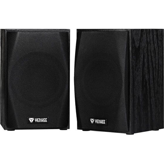 Yenkee Stereo ����� 2.0 5W �� ������ ������� ��� ������ �������� ���� USB-A ����� - (Ysp 2010BK)