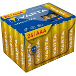 Varta Alkaline Battery R3 (AAA) Longlife 24 pcs