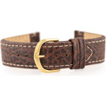 Bisset BS-101 Leather Watch Strap - 20mm - (BS-101 20/18)