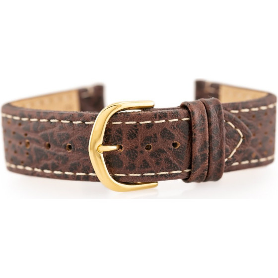 Bisset BS-101 Leather Watch Strap - 20mm - (BS-101 20/18)