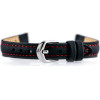 Bisset BS-158 Leather Watch Strap - 12mm (red) - (BS-158 12/10 red)