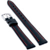 Bisset BS-158 Leather Watch Strap - 12mm (red) - (BS-158 12/10 red)