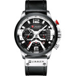 Curren MEN'S Watch (zc027e) - Chronograph + Box - (8329)