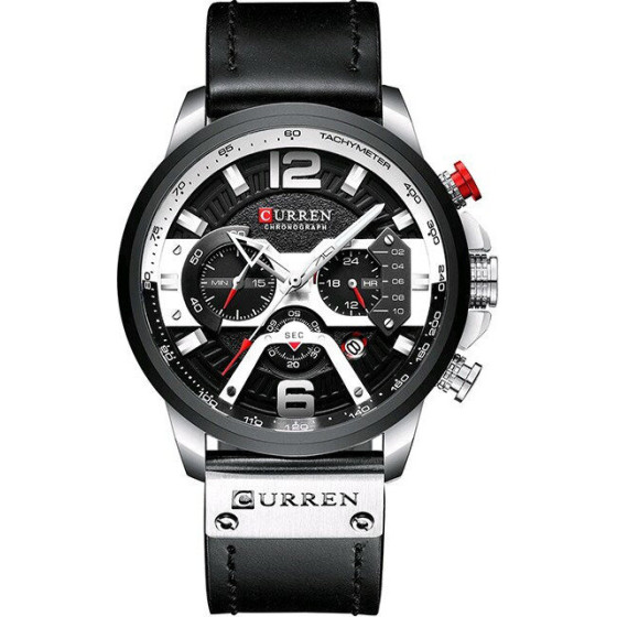 Curren MEN'S Watch (zc027e) - Chronograph + Box - (8329)