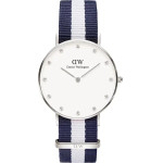 Daniel Wellington Glasgow Silver Ladies' Watch + Box - (DW00100082)