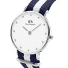 Daniel Wellington Glasgow Silver Ladies' Watch + Box - (DW00100082)