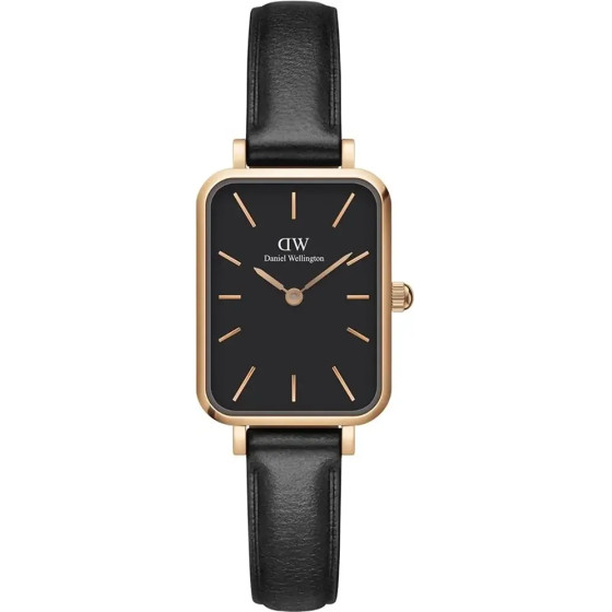 Daniel Wellington WOMEN'S Watch - Quadro Pressed Sheffield Rose Gold 20mm + Box - (DW00100435)