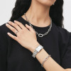 Daniel Wellington Women's Watch Bound 3-Link + Box - (DW00100700)