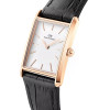 Daniel Wellington Women's Watch Bound Black Crocodile Rose Gold 24mm + Box - (DW00100698)