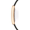 Daniel Wellington Women's Watch Bound Black Crocodile Rose Gold 24mm + Box - (DW00100698)