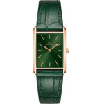 Daniel Wellington Women's Watch Bound Crocodile Emerald Rose Gold 22mm + Box - (DW00100694)