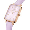 Daniel Wellington Women's Watch Quadro Lavender Mop 20mm + Box (zw521b) - (DW00100637)