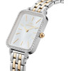 Daniel Wellington Women's Watch Quadro Lumine Bezel 5-Link Two-Tone + Box (zw519g) - (DW00100671)