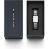 Daniel Wellington Women's Watch Quadro Lumine Bezel 5-Link Two-Tone + Box (zw519g) - (DW00100671)