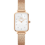 Daniel Wellington Women's Watch Quadro Lumine Pressed Piano 20mm + Box (zw519b) - (DW00100578)