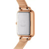 Daniel Wellington Women's Watch Quadro Lumine Pressed Piano 20mm + Box (zw519b) - (DW00100578)